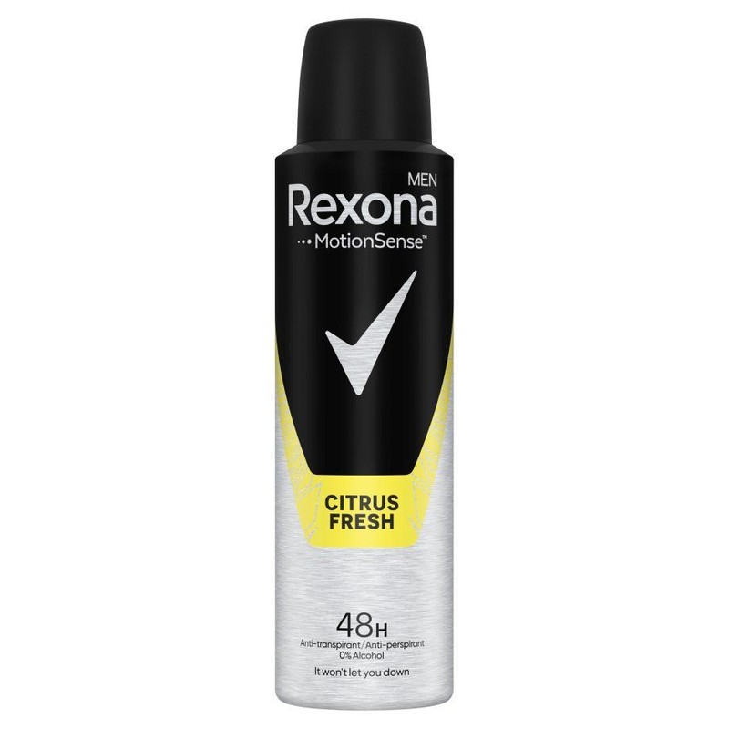 Antyperspirant w sprayu dla mężczyzn Citrus Fresh Rexona Men 150 ml