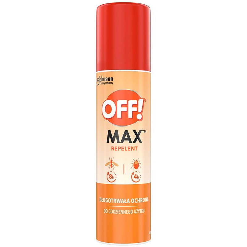 Max repelent na komary i kleszcze OFF! 100 ml