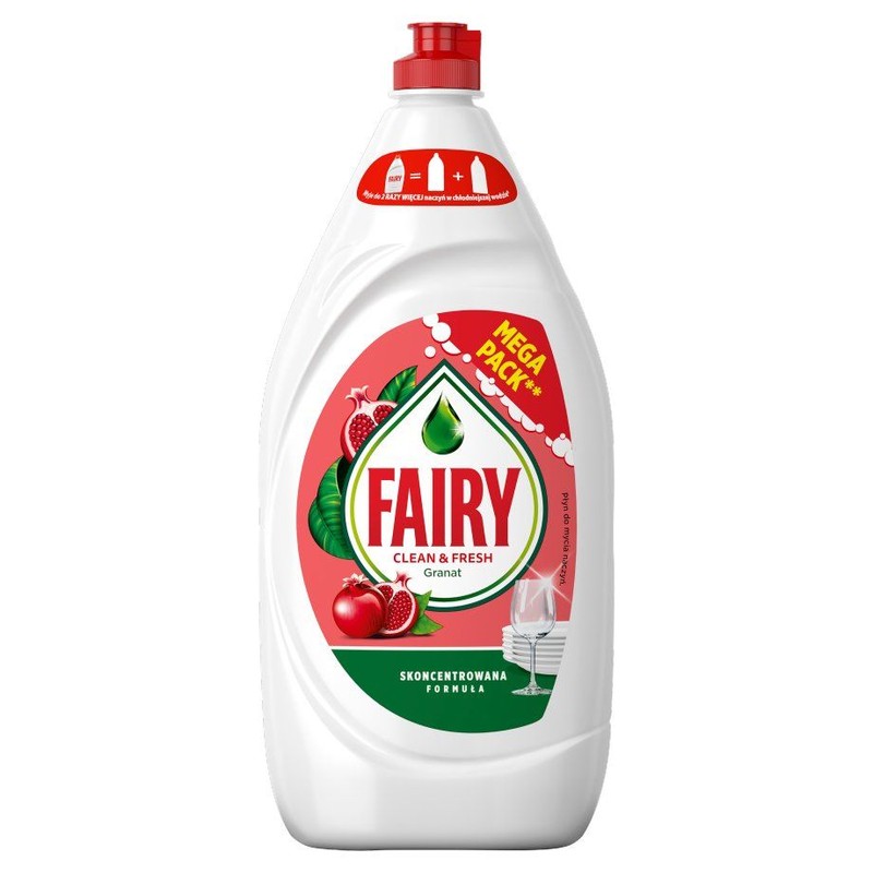 Płyn do mycia naczyń Clean&Fresh granat FAIRY 1,35 l