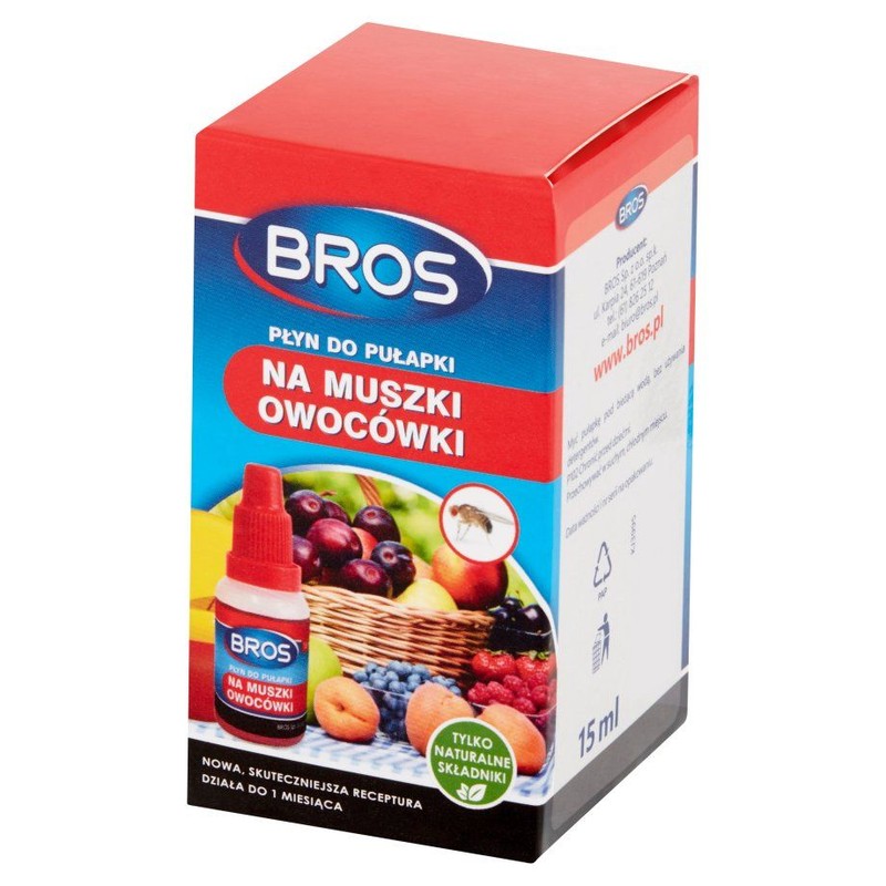 Płyn do pułapki na muszki owocówki BROS 30 ml