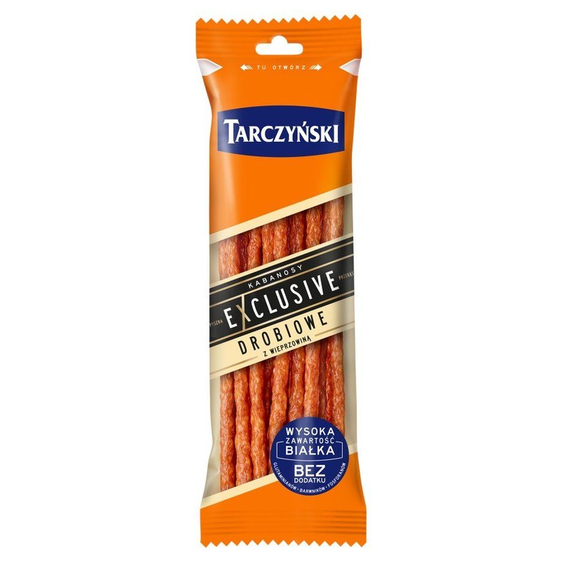 Kabanos drobiowy z dodatkiem wieprzowiny Tarczyński 105 g