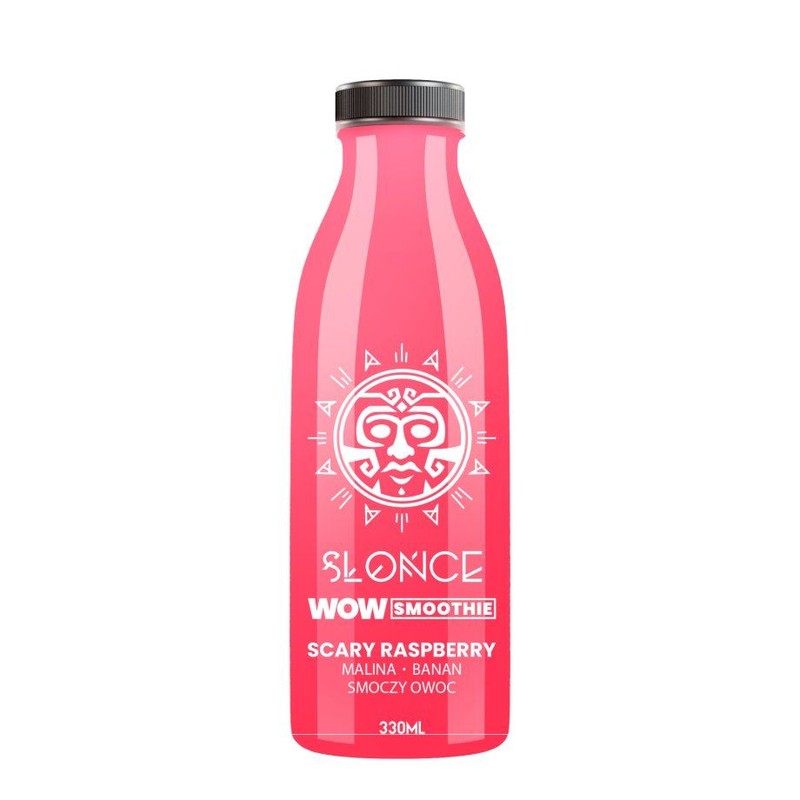 WOW Smoothie HPP Scary Raspberry Słońce 330 ml