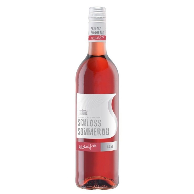 Wino różowe słodkie dealkoholizowane alk. do 0,5% obj. Schloss Sommerau 750 ml