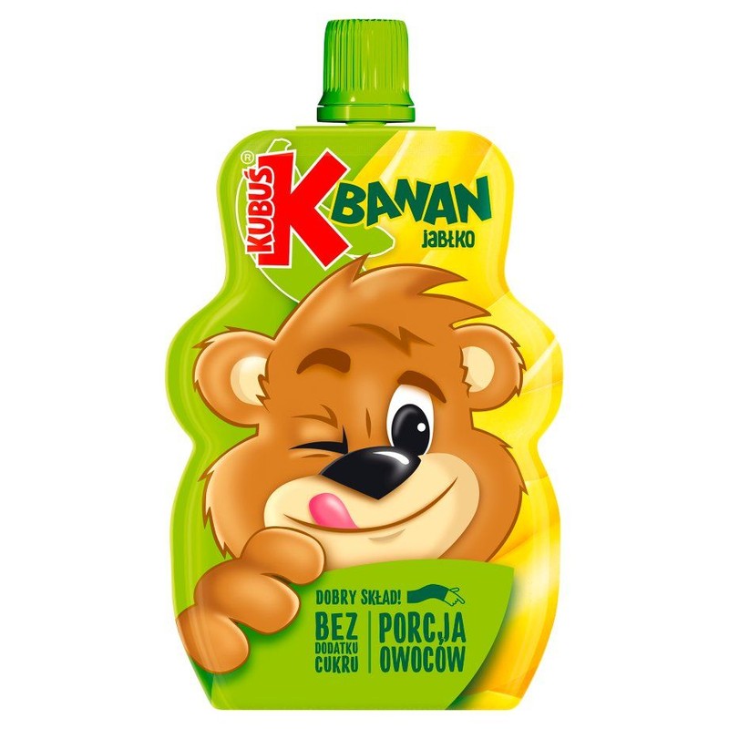 Mus bananowo jabłkowy Kubuś 100 g