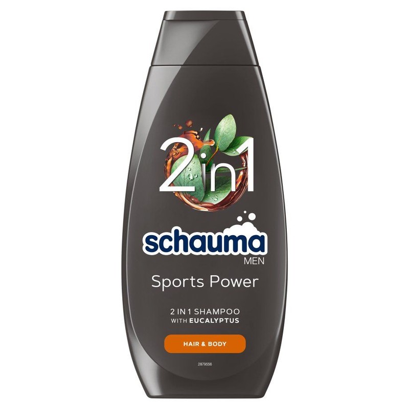 Szampon Men Sports Power z mikroskładnikami do włosów Schauma 400 ml
