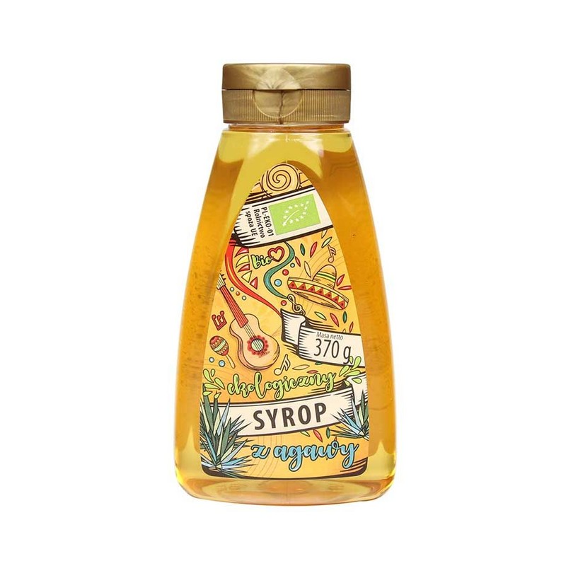 Bio syrop z agawy   Sądecki Bartnik 370 g
