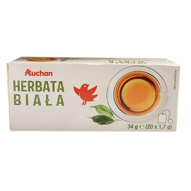 Herbata biała Auchan 20 torebek