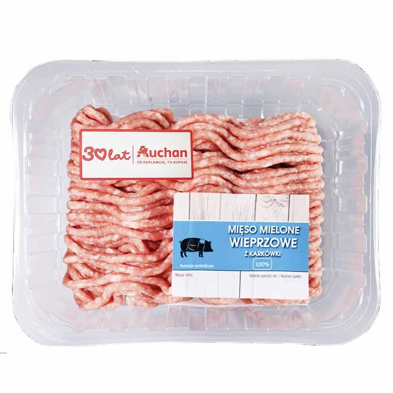 Mięso mielone z karkówki Auchan 400 g