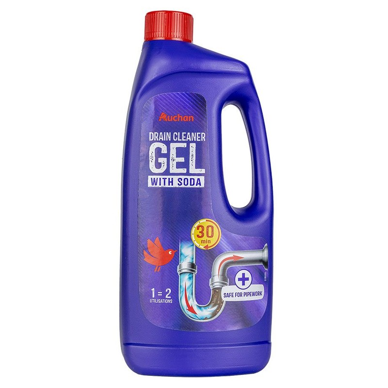 Udrażniacz do rur w żelu Auchan 1 l