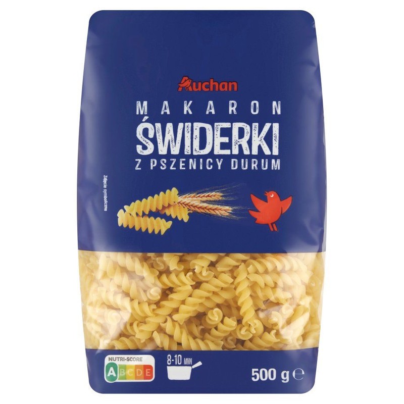 Makaron świderki Auchan 500 g