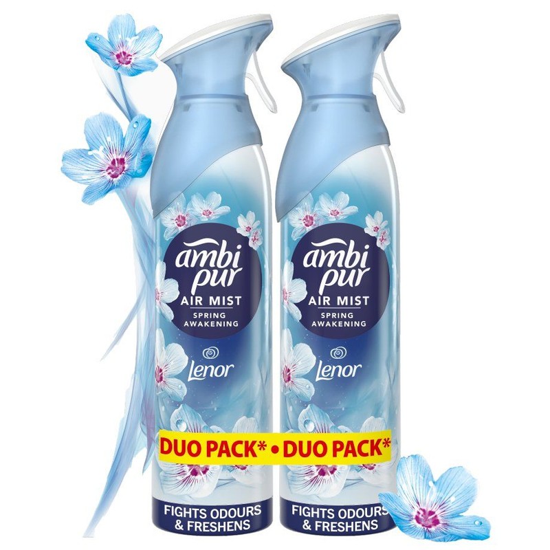 Odświeżacz powietrza Spring Awakening Ambi Pur 2 x 185 ml