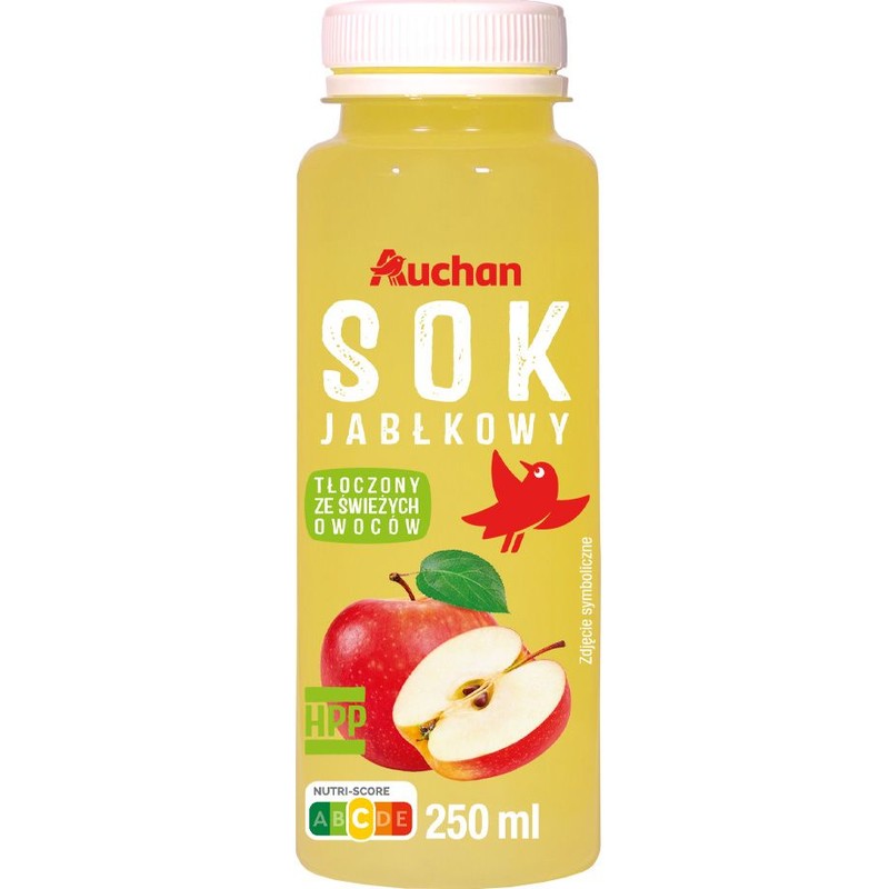 Sok jabłkowy Auchan 250 ml