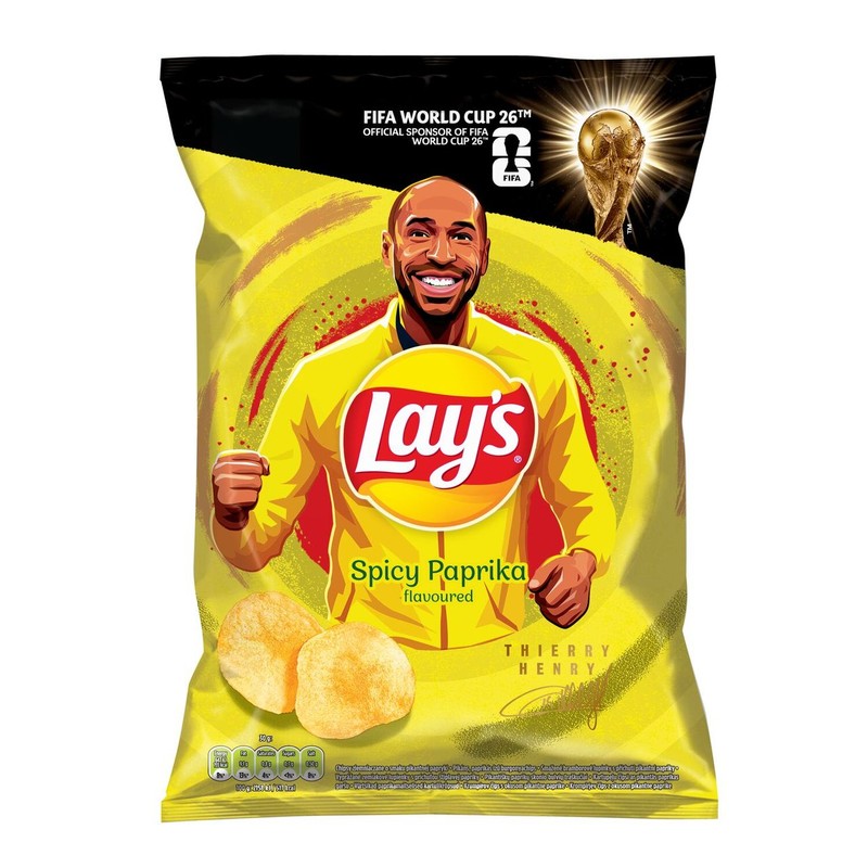 Chipsy ziemniaczane o smaku pikantnej papryki Lay's 190 g