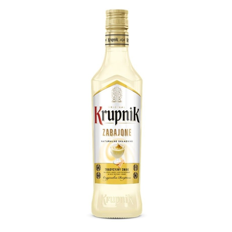 Likier mleczny Zabajone alk. 16,0% obj. Krupnik 12 x 500 ml