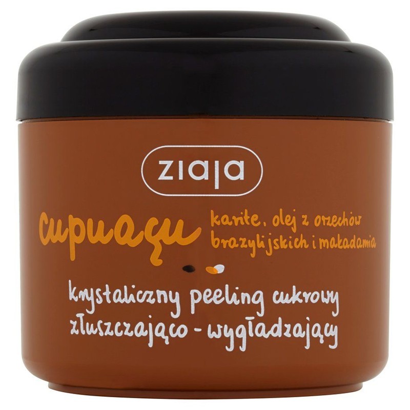 Krystaliczny peeling cukrowy złuszczająco-wygładzający Ziaja  200 g