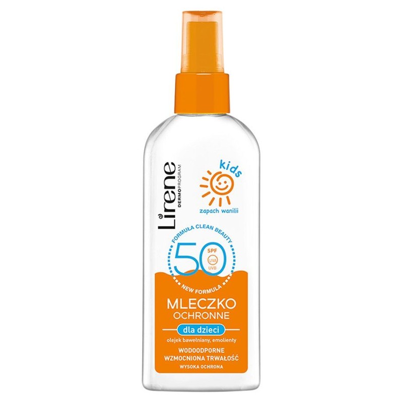 Mleczko ochronne dla dzieci SPF 50 Lirene 150 ml