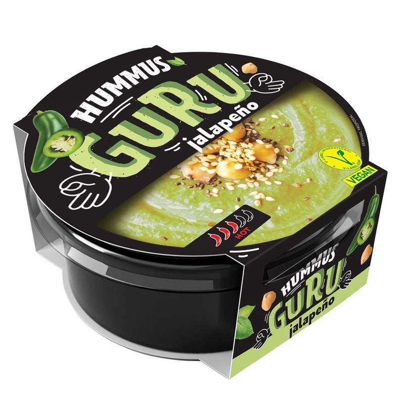 Hummus Jalapeno Guru 180 g