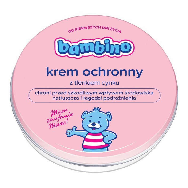 Krem ochronny z tlenkiem cynku dla dzieci Bambino 150 ml
