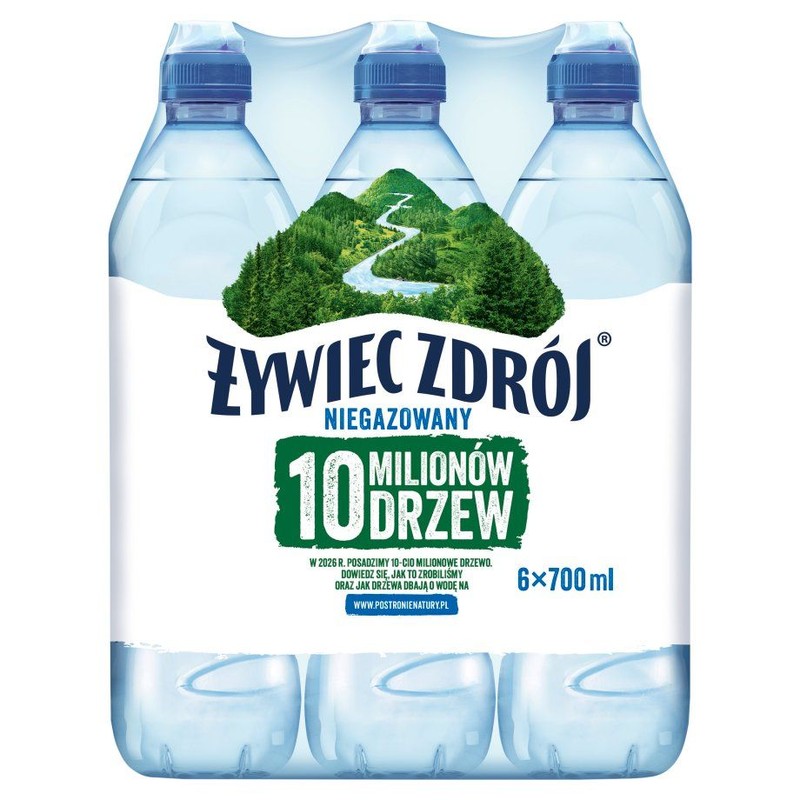 Woda niegazowana Żywiec Zdrój 6 x 0,7 l