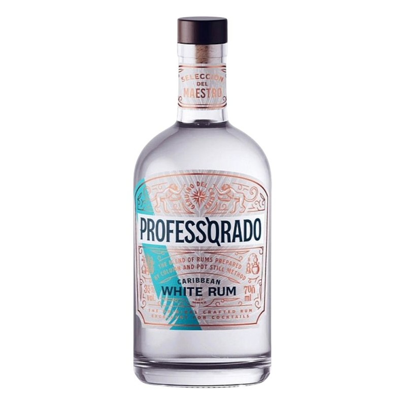 Rum White alk. 38,0% obj. Professorado 700 ml