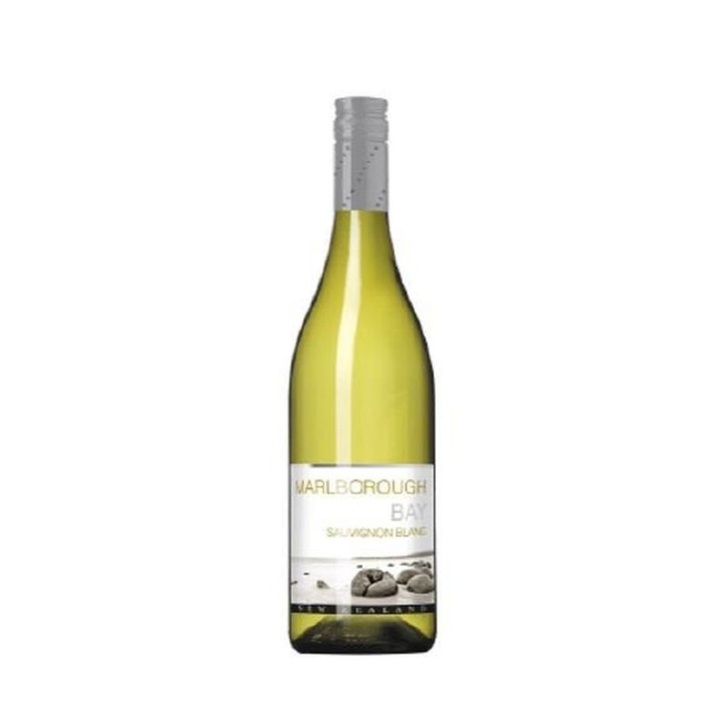 Wino nowozelandzkie białe wytrawne Marlborough Sauvignon Blanc alk. 12,0% obj. The Wine Stones 750 ml