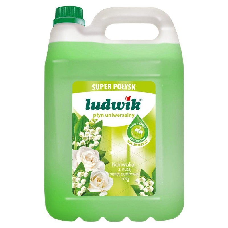 Płyn uniwersalny o zapachu konwaliowym Ludwik 5 l