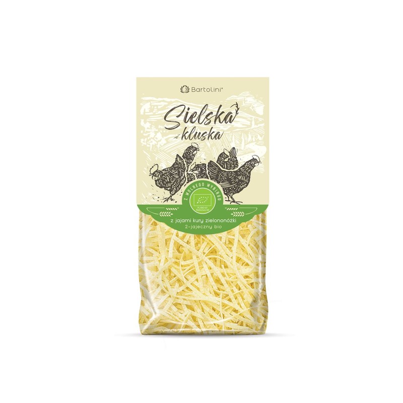 BIO Makaron 2-jejczny  Bartolini 250 g