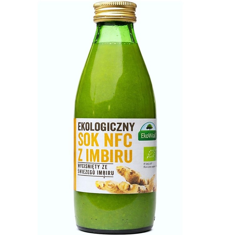 Ekologiczny Sok NFC z imbiru   Eko Wital 250 ml