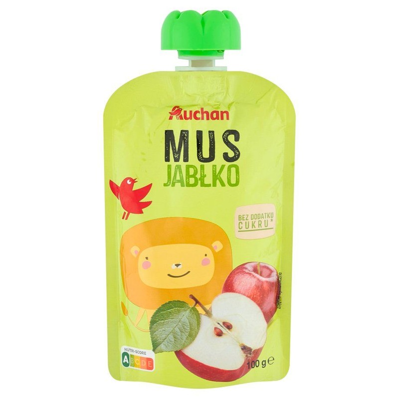 Mus jabłkowy Auchan 100 g
