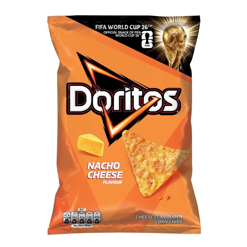 Nachos kukurydziane o smaku serowym Doritos 100 g