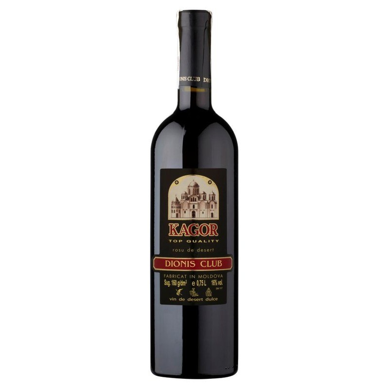 Wino mołdawskie czerwone słodkie Pastoral alk. 16,0% obj. Cagor Dionis 750 ml