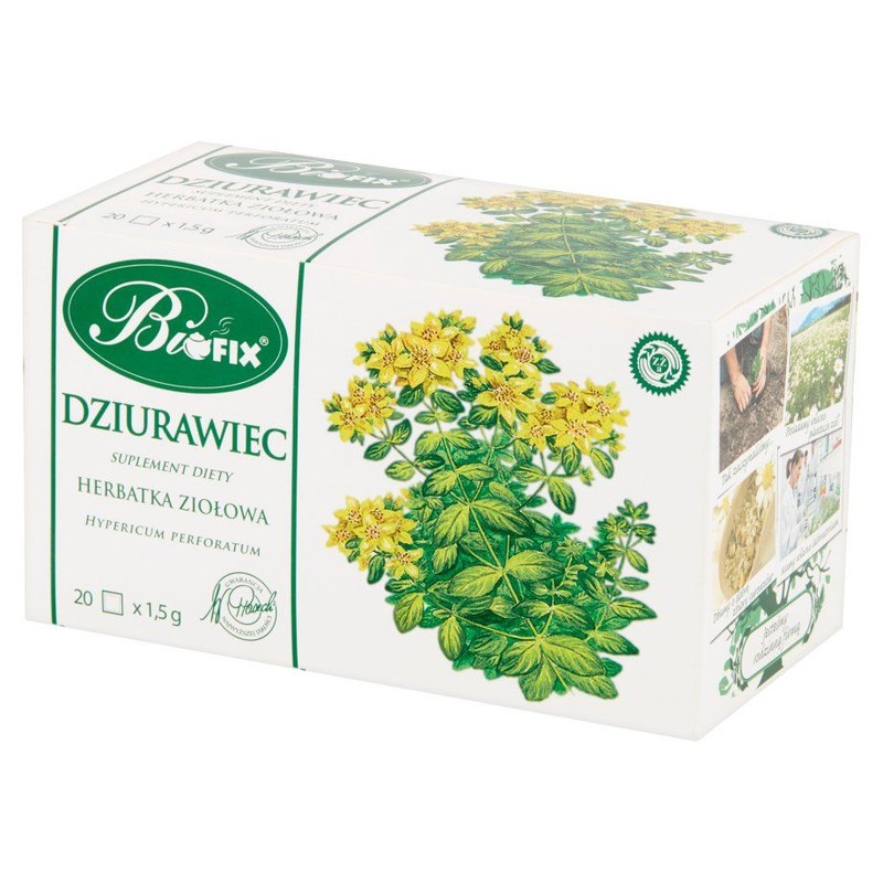Herbata ziołowa Dziurawiec BiFix 20 torebek
