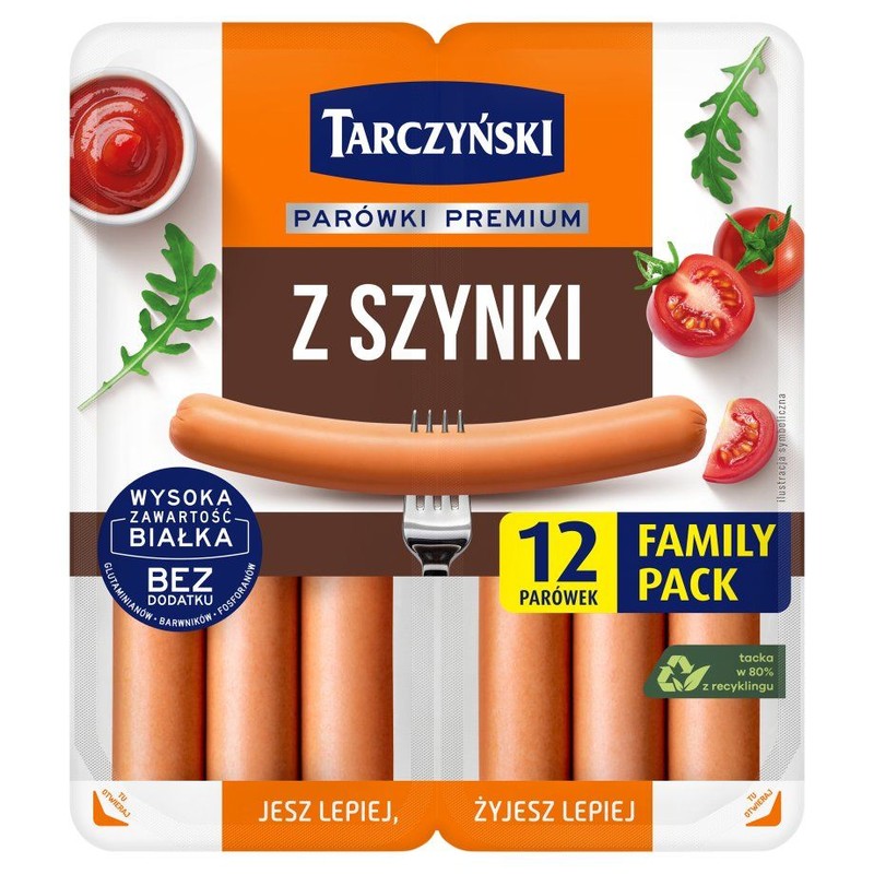 Parówki z szynki  Tarczyński 2 x 220 g