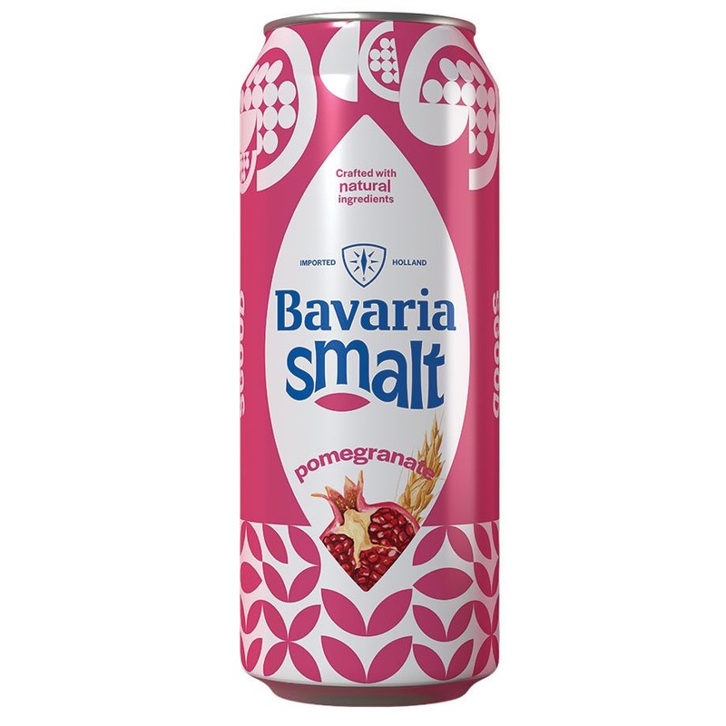 Piwo bezalkoholowe smakowe Smalt Pomegrante alk. 0,0% obj. Bavaria 500 ml