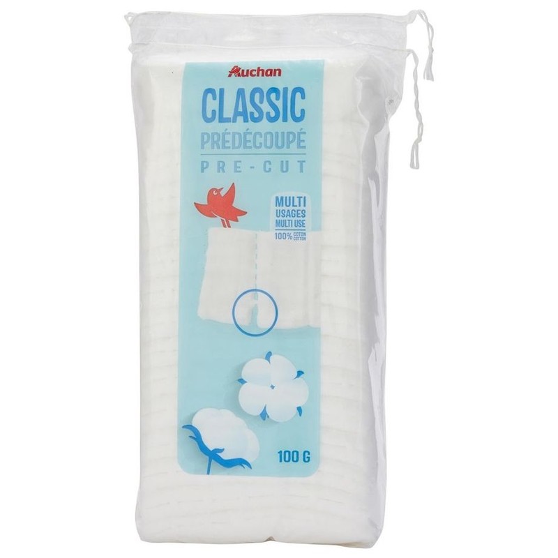 Waciki bawełniane  Auchan 100 g