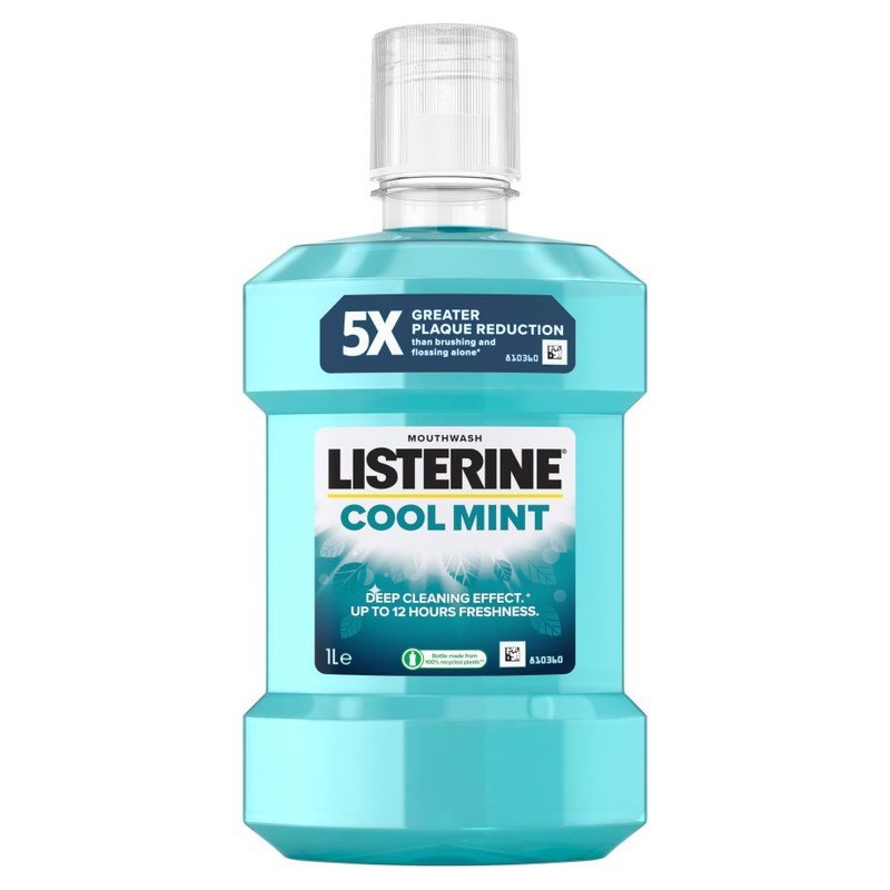 Płyn do płukania ust Cool Mint Listerine 1 l