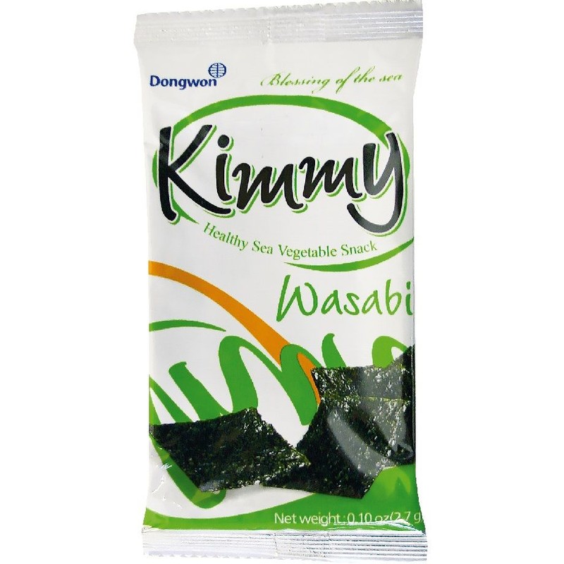 Algi nori o smaku wasabi Dongwon 2,7 g
