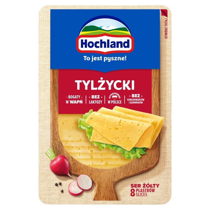 Ser tylżycki w plastrach Hochland 135 g