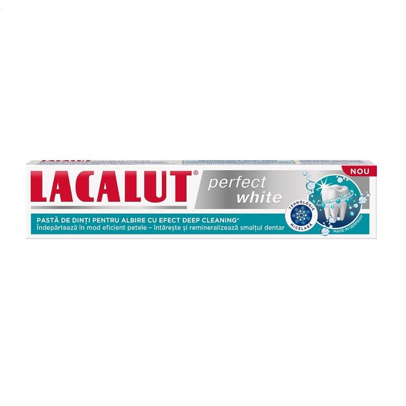 Pasta do zębów Perfect White Lacalut 75 ml