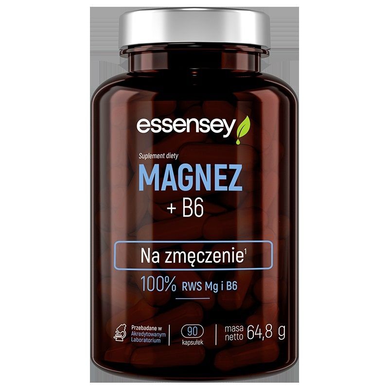 Magnez + B6 Essensey 90 kapsułek