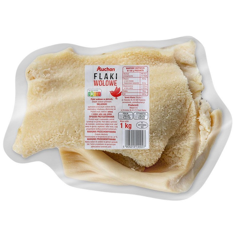 Flaki wołowe     Auchan 1 kg