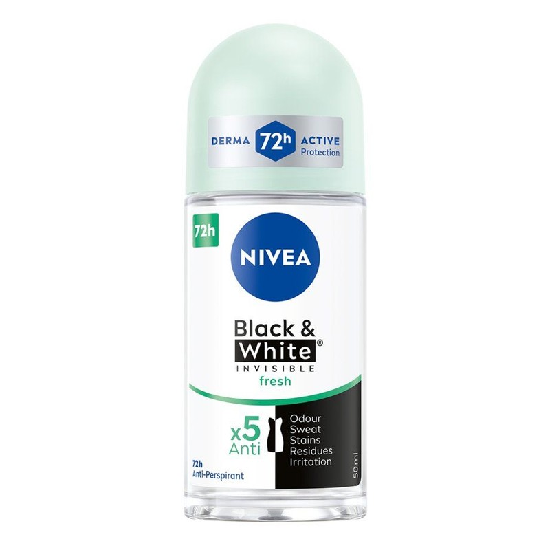 Antyperspirant dla kobiet fresh invisible roll-on NIVEA 50 ml