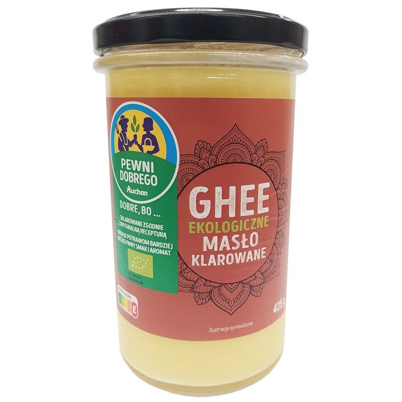 Ghee Masło klarowane ekologiczne Pewni Dobrego 425 g