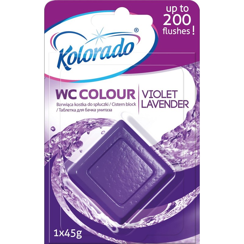 Kostka do spłuczki lawenda Kolorado 45 g