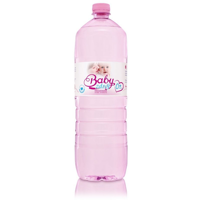 Woda niegazowana woda źródlana   Baby Zdrój 1,5 l