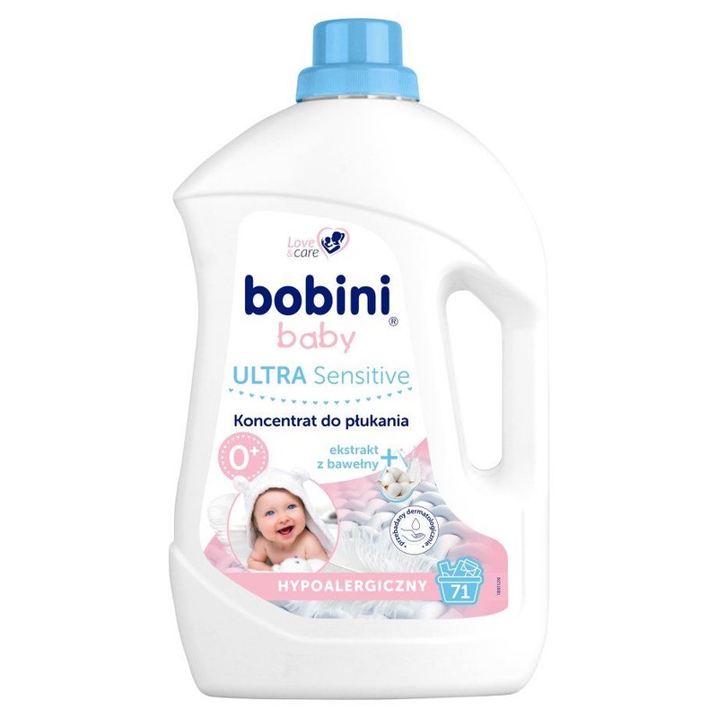 Koncentrat do płukania ubranek hipoalergiczny  Bobini 2,5 l