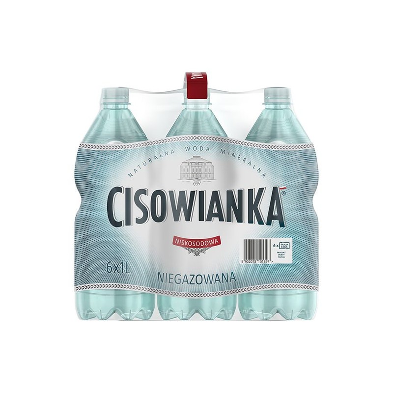 Woda niegazowana Cisowianka 6 x 1 l