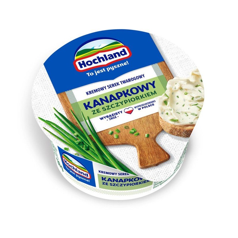 Serek kanapkowy ze szczypiorkiem Hochland 130 g
