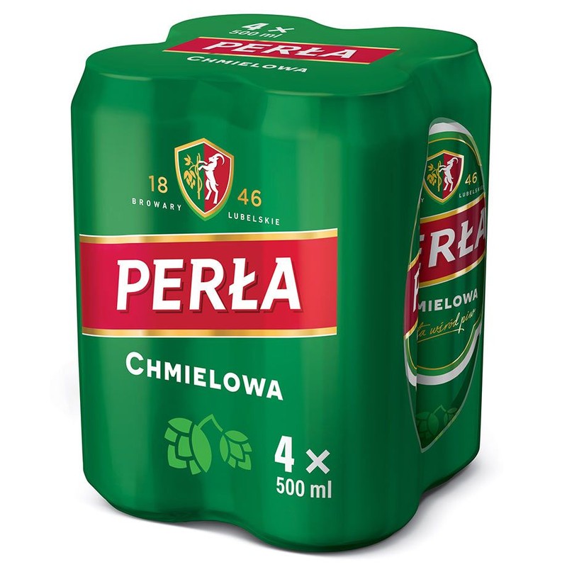 Piwo smakowe Chmielowa alk. 6,0% obj, Perła 4 x 500 ml