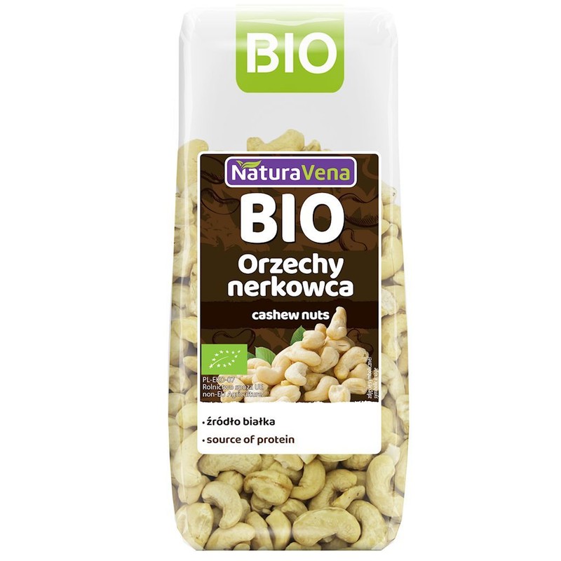 BIO Orzechy nerkowca NaturaVena 100 g